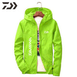 Daiwa Jacket Men Fishing Shirt Solid Thin Uv Protection Clothes Fishing Clothing Summer Breathable Quick Dry Soft Shell Outdoor