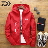 Daiwa Jacket Men Fishing Shirt Solid Thin Uv Protection Clothes Fishing Clothing Summer Breathable Quick Dry Soft Shell Outdoor