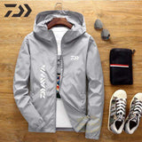 Daiwa Jacket Men Fishing Shirt Solid Thin Uv Protection Clothes Fishing Clothing Summer Breathable Quick Dry Soft Shell Outdoor