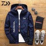 Daiwa Jacket Men Fishing Shirt Solid Thin Uv Protection Clothes Fishing Clothing Summer Breathable Quick Dry Soft Shell Outdoor