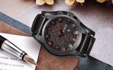 CURREN 8225 Fashion Men Quartz Wristwatch Creative Leather Strap Sports Watch